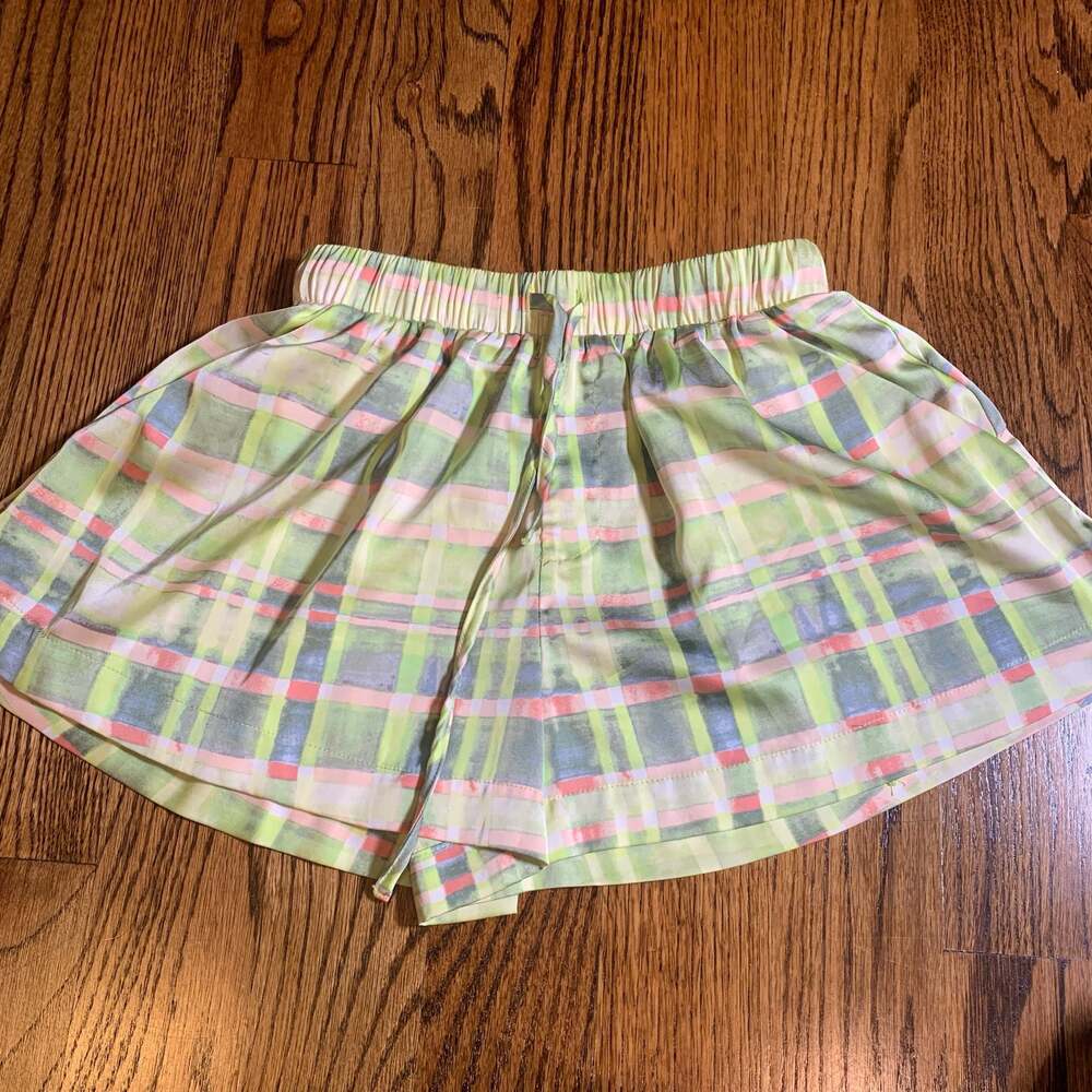 Forever 21 Women's Plaid Boxer Pajama Shorts